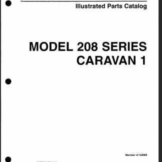 Cessna 208 Caravan Aircraft IPC Parts Manual Download