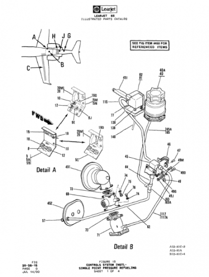 Lear 55 Series Illustrated Parts Catalog (IPC) Download