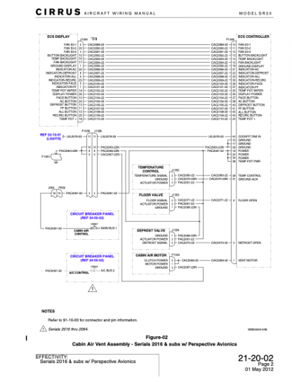 Cirrus SR20 Wire Diagram Manual Download