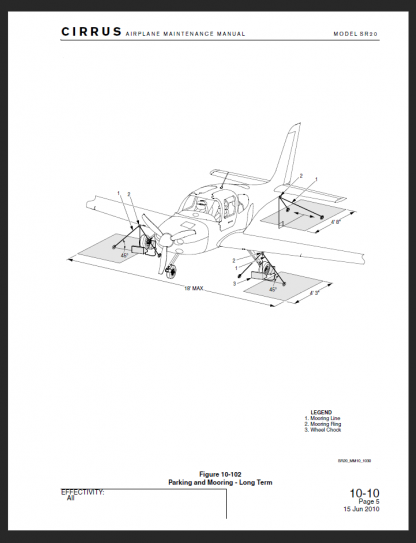 Cirrus SR20 Maintenance Manual Download