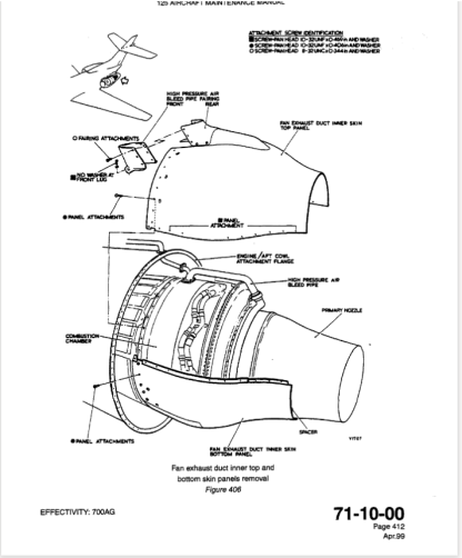 Hawker 700 (MM) Illustrated Maintenance Manual Download - Image 3