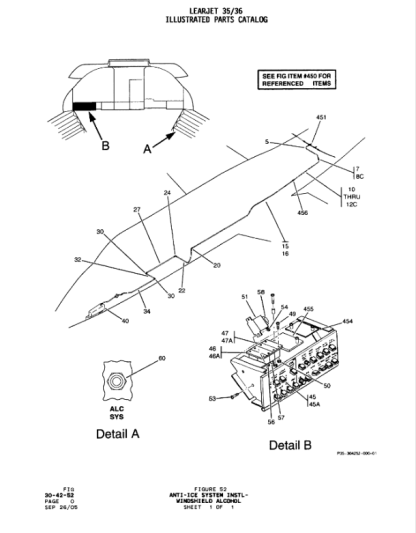 Learjet 35 (IPC) Illustrated Parts Catalog Download - Image 2