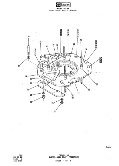 Learjet 35 (IPC) Illustrated Parts Catalog Download - Image 3