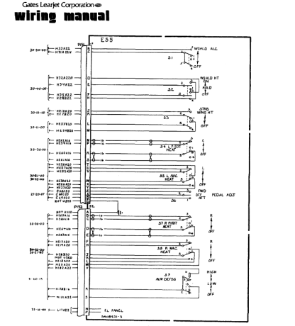 Learjet 55 (WDM) Illustrated Wiring Diagram Manual Download - Image 3