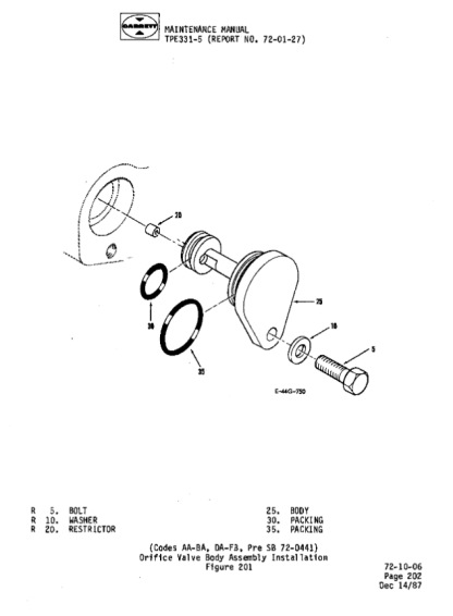 TPE331 -6 amd - 10 TURBO PROP ENGINE IPC Parts Manual Download - Image 2