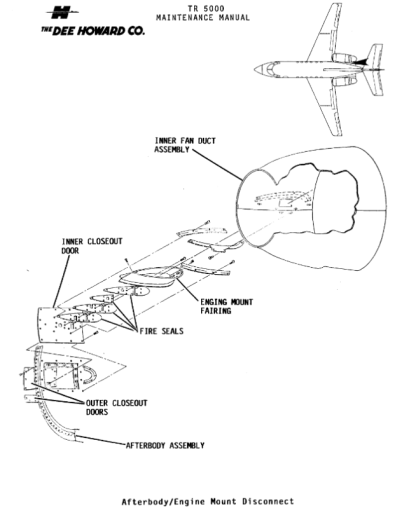 DEE HOWARD CO. TR 500O THRUST REVERSER (MM) ILLUSTRATED MAINTENANCE MANUAL DOWNLOAD WITH (WDM) ILLUSTRATED WIRING DIAGRAM - Image 2