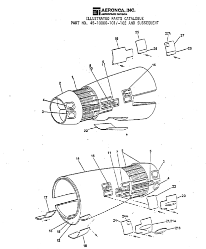 AERONCA THRUST REVERSER SYSTEM FOR BRITISH AERO SPACE HS125-700 INSTALLATION (IPC) Illustrated Parts Catalog Download - Image 2