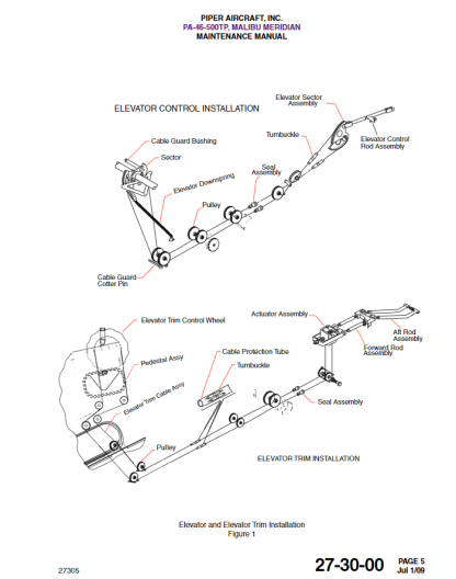 PA-46-500TP MALIBU MERIDIAN AMM Aircraft Maintenance Manual Download - Image 2