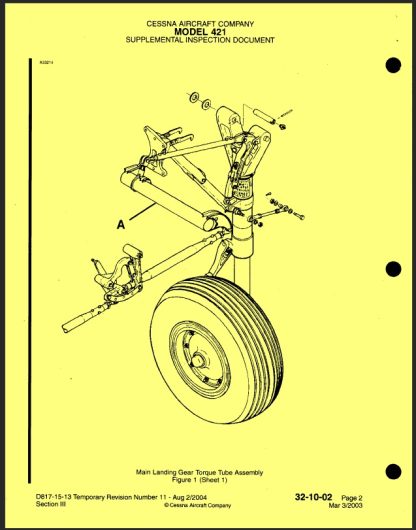 Cessna 421 Aircraft Maintenance Manual AMM Download - Image 2