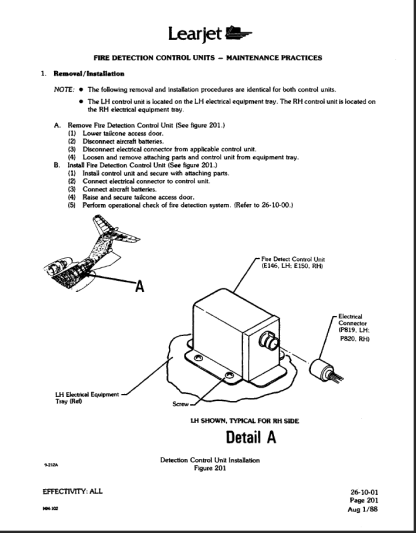 Learjet 31 AMM Maintenance Manual Download - Image 3