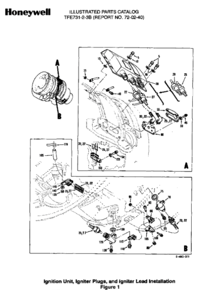 TFE731-2-3B ENGINE Illustrated Parts Catalog (IPC) Download - Image 3