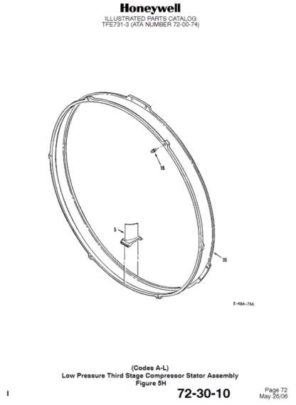 TFE731-3 ENGINE Illustrated Parts Catalog (IPC) Download - Image 2