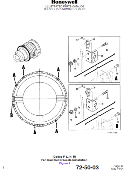 TFE731-3 ENGINE Illustrated Parts Catalog (IPC) Download - Image 3