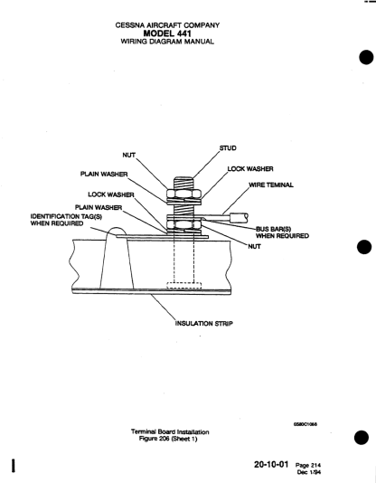 Cessna 441 Wiring Diagram Manual (WDM) Download - Image 3