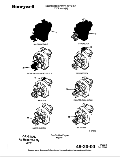 GTCP36-100(A) Illustrated Parts Catalog (IPC) Download - Image 2