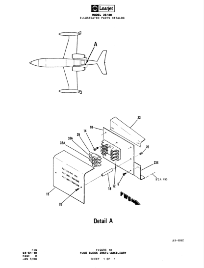 Learjet 35/35A 36/36A Illustrated Parts Catalog (IPC) Download - Image 2