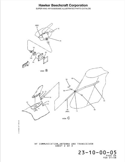 Super King Air 350 & 350C Illustrated Parts Catalog (IPC) Download - Image 2