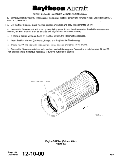 Beech King Air 100 Series Aircraft Maintenance Manual (AMM) Download - Image 3