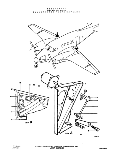 Beech King Air 100 Series Aircraft Illustrated Parts Catalog (IPC) Download - Image 2