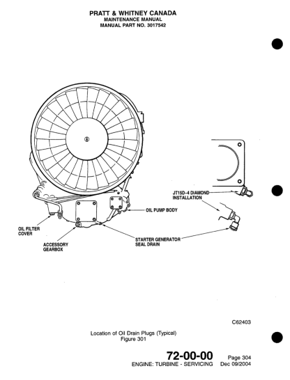 Pratt & Whitney JT15D Maintenance Manual (MM) Download - Image 2