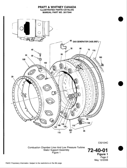 Pratt & Whitney JT15D IPC Parts Manual - Image 3