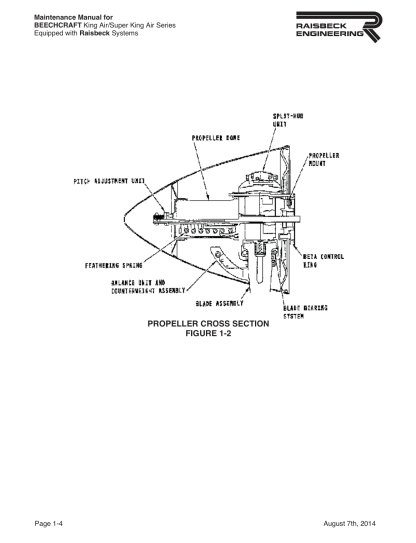 Raisbeck Beechcraft King Air Maintenance Manual Download - Image 2