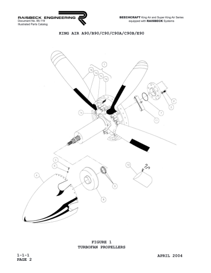 Beechcraft King Air/Super King Air Series Illustrated Parts Catalog (IPC) Download - Image 2