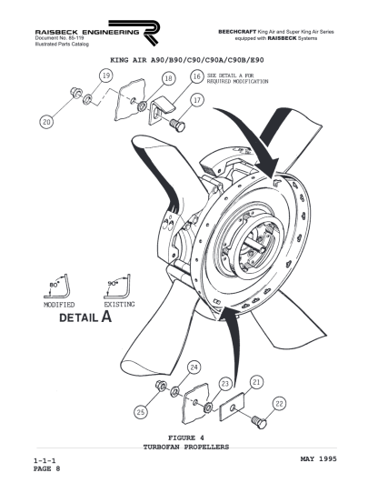 Beechcraft King Air/Super King Air Series Illustrated Parts Catalog (IPC) Download - Image 3