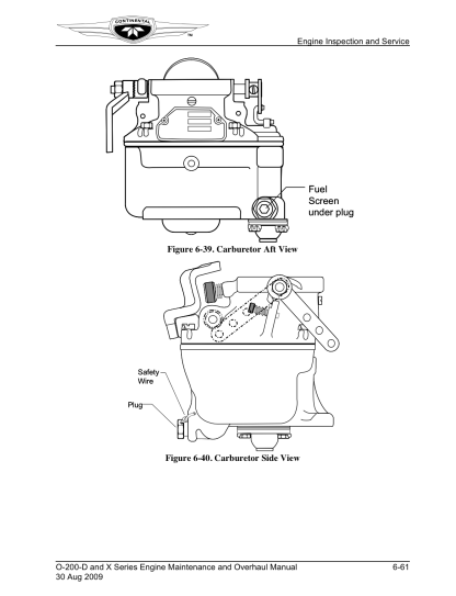 0-200-D Continental Maintenance and Overhaul Manual Download - Image 3