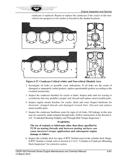 Continental TSIOF-550-D Maintenance and Overhaul Manual Download - Image 3