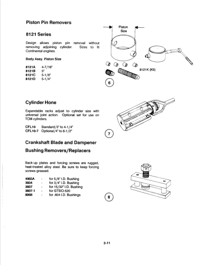 Continental TSIO-520-BE Maintenance and Operator's Manual Download - Image 2