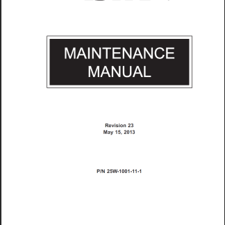 Gulfstream G100 Astra IAI Astra SPX Maintenance Manual