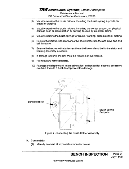 Beechcraft King Air Series Aircraft Component Maintenance Manual - Image 2