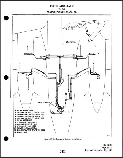 Piper T-1040 AMM maintenance Manual Download