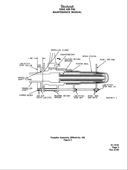 King Air F90 Maintenance Manual AMM Download